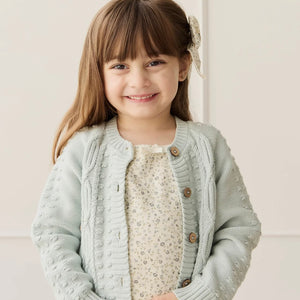 Jamie Kay Francoise Cardigan - Ocean Spray