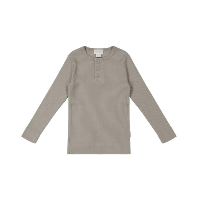 Jamie Kay Organic Cotton Modal Long Sleeve Henley - Milford