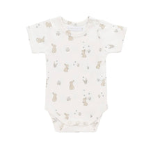 Jamie Kay Organic Cotton Hudson Short Sleeve Bodysuit - Lapin Jardin