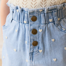 Jamie Kay Briella Skirt - Petite Heart Denim