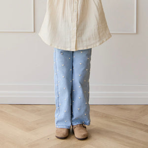Jamie Kay Yvette Pant - Petite Heart Denim