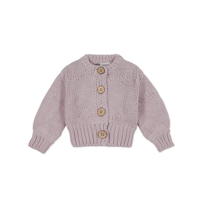 Jamie Kay Sienna Cardigan - Violet Tint