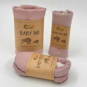 Bib | 100% Linen Blush