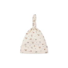 Jamie Kay Organic Cotton Knot Beanie - Woodland Friends