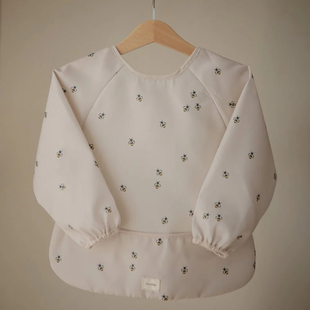 Mushie Long Sleeve Bib