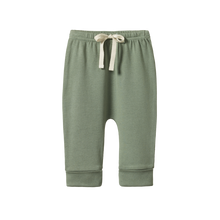 Nature Baby Cotton Drawstring Pants - Nettle