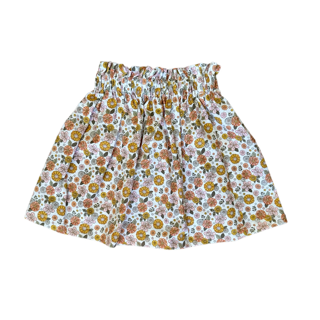 Tilly Skirt | Boho Daisies