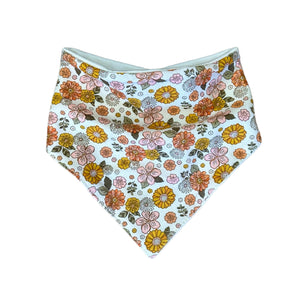 Bandana Bib | Boho Daisies