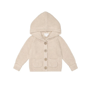 Jamie Kay Luca Cardigan - Oatmeal Marle