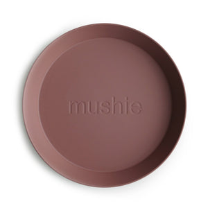 Mushie Round Dinnerware Plates