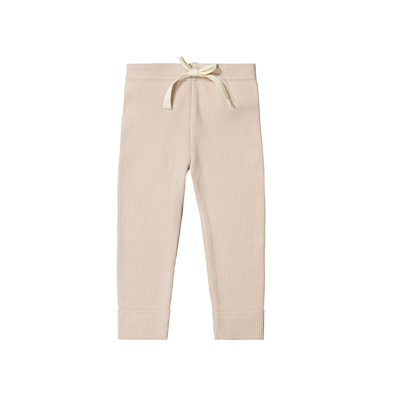Jamie Kay Organic Cotton Fine Rib Legging - Dusky Rose