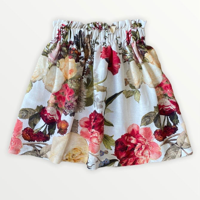 Tilly Skirt | Claret Bouquet