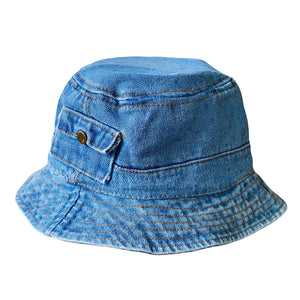 Kids Denim Bucket Hat