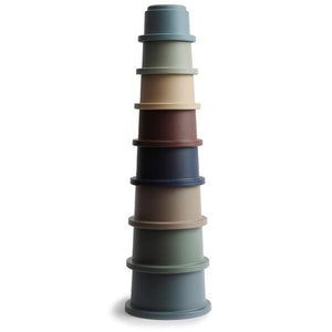 Mushie Stacking Cups Toy